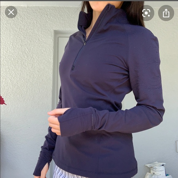 lululemon athletica Tops - Lululemon toasty tech 1/2 zip